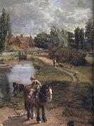 John Constable Flatford Mill Spain oil painting artist